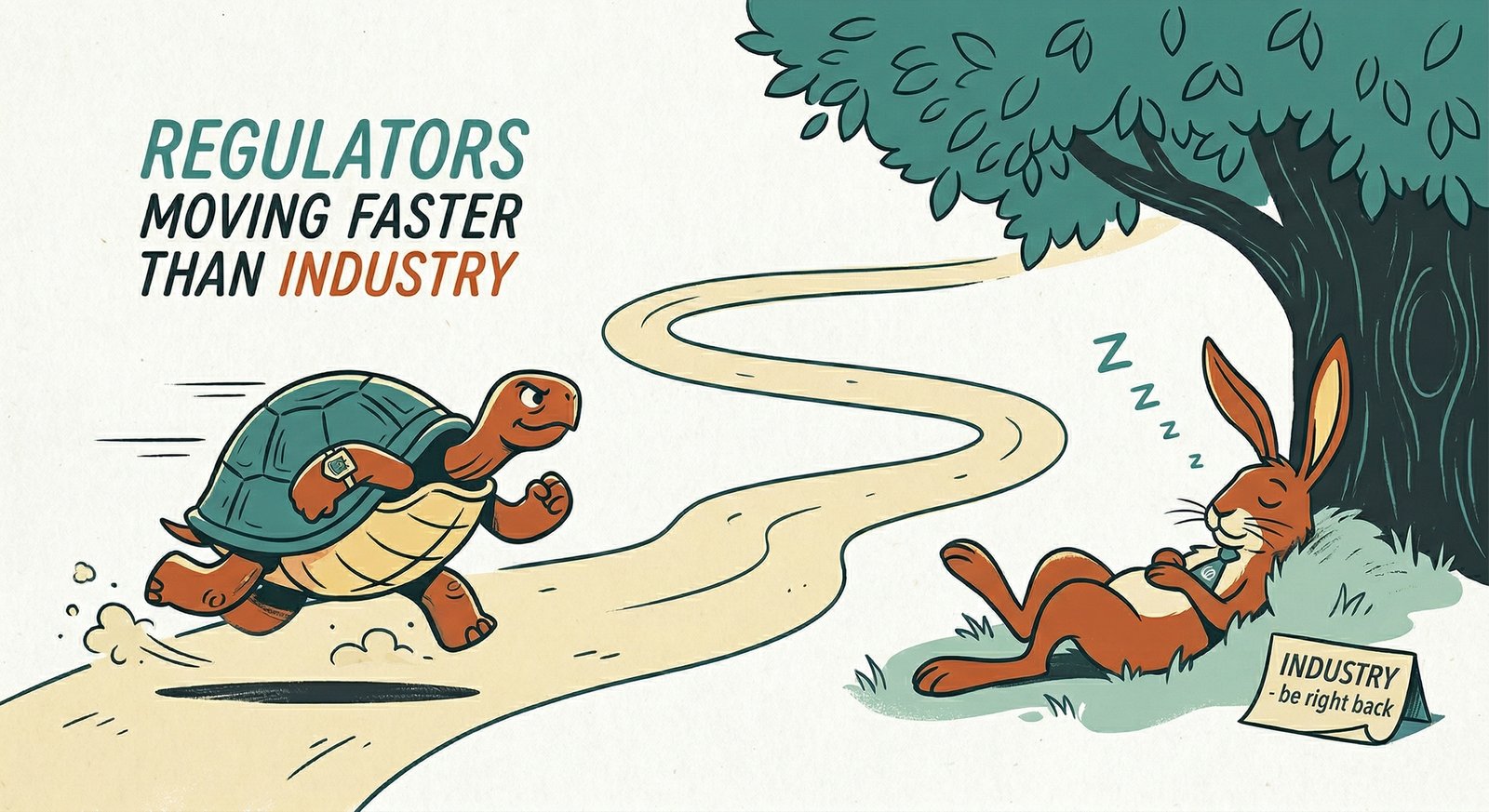 Regulators Are Moving Faster Than Industry